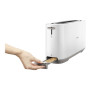 Philips , Toaster , HD2590/00 Daily Collection , Power 870-1030 W , Number of slots 2 , Housing material Plastic , White