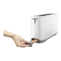 Philips , Toaster , HD2590/00 Daily Collection , Power 870-1030 W , Number of slots 2 , Housing material Plastic , White