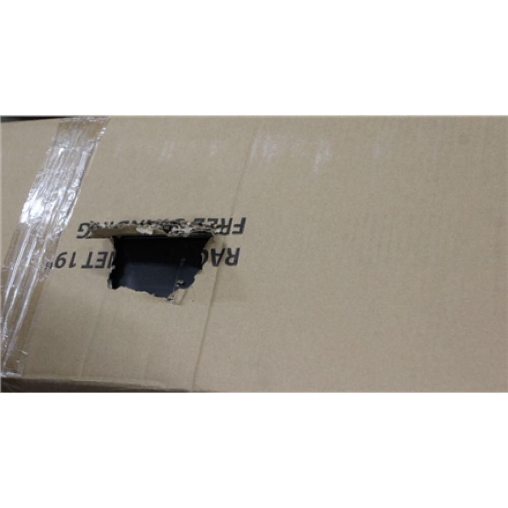 Lanberg Rack cabinet 19 free-standing 42U/600x1000 (flat pack) with glass door lCD V2 , FF01-6042-12BL , DAMAGED PACKAGING, SCRATCHED ON THE FROM PARTS , Black