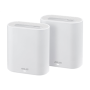 Wifi 6 802.11ax Tri-band Business Mesh System , EBM68 (2-Pack) , 802.11ax , 4804 Mbit/s , 10/100/1000 Mbit/s , Ethernet LAN (RJ-45) ports 3 , Mesh Support Yes , MU-MiMO No , No mobile broadband , Antenna type Internal , 1
