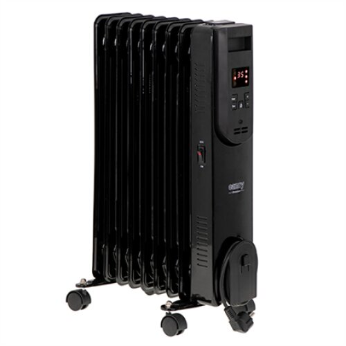 Camry , Heater , CR 7813 , Oil Filled Radiator , 2500 W , Number of power levels 3 , Black