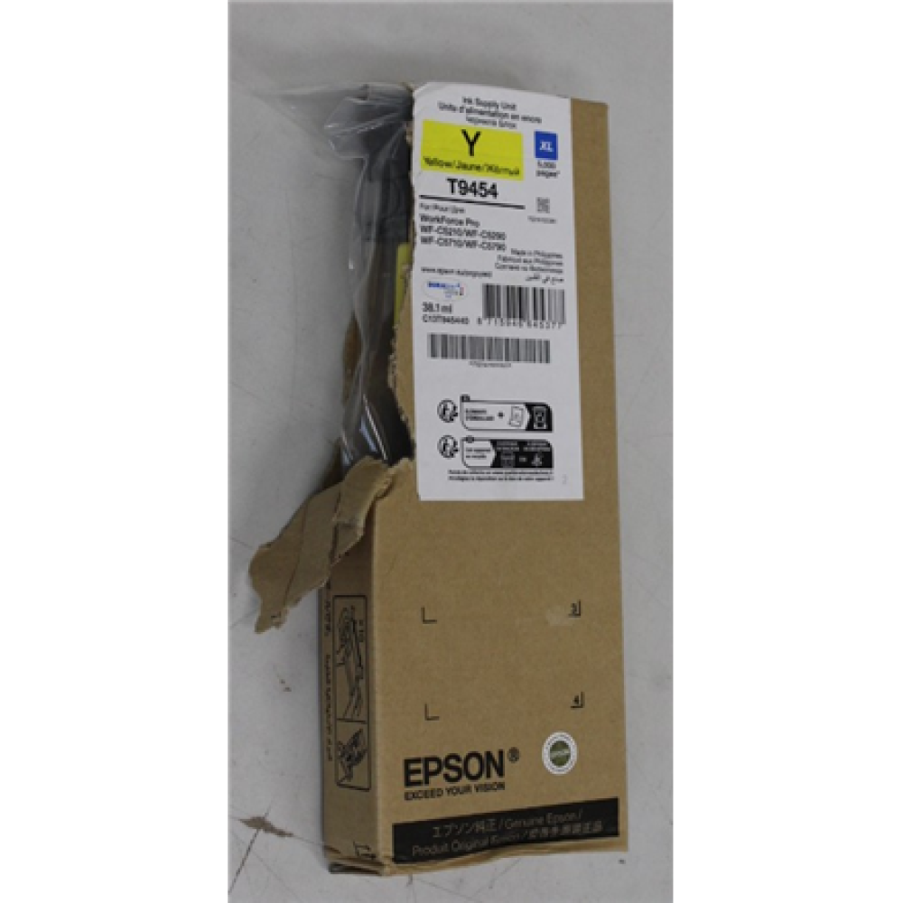 SALE OUT. Epson C13T945440 , Ink Cartridge XL , Yellow , DAMAGED PACKAGING