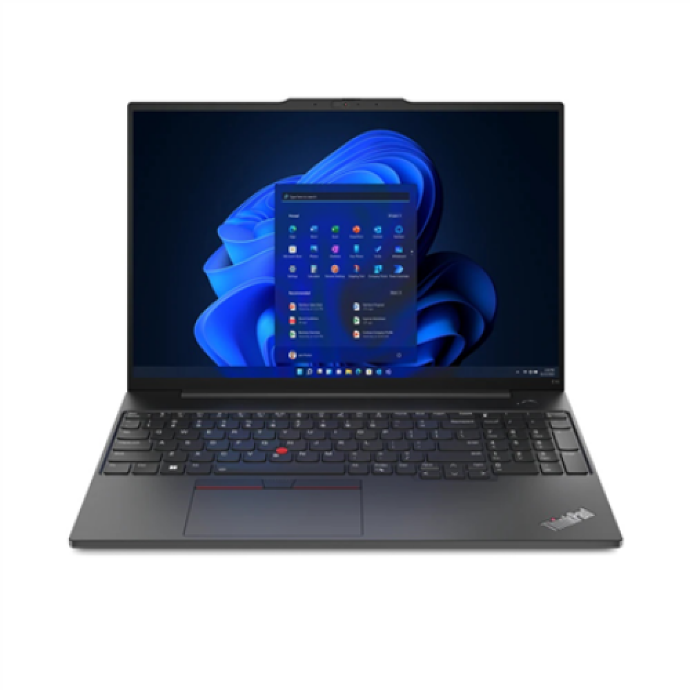 Lenovo , ThinkPad E16 , Black , 16 , IPS , WUXGA , 1920 x 1200 , Anti-glare , Intel Core i7 , i7-1355U , 16 GB , DDR4-3200 , SSD 512 GB , Intel Iris Xe Graphics , Windows 11 Pro , 802.11ax , Bluetooth version 5.1 , Keyboard language English , Keyboard bac