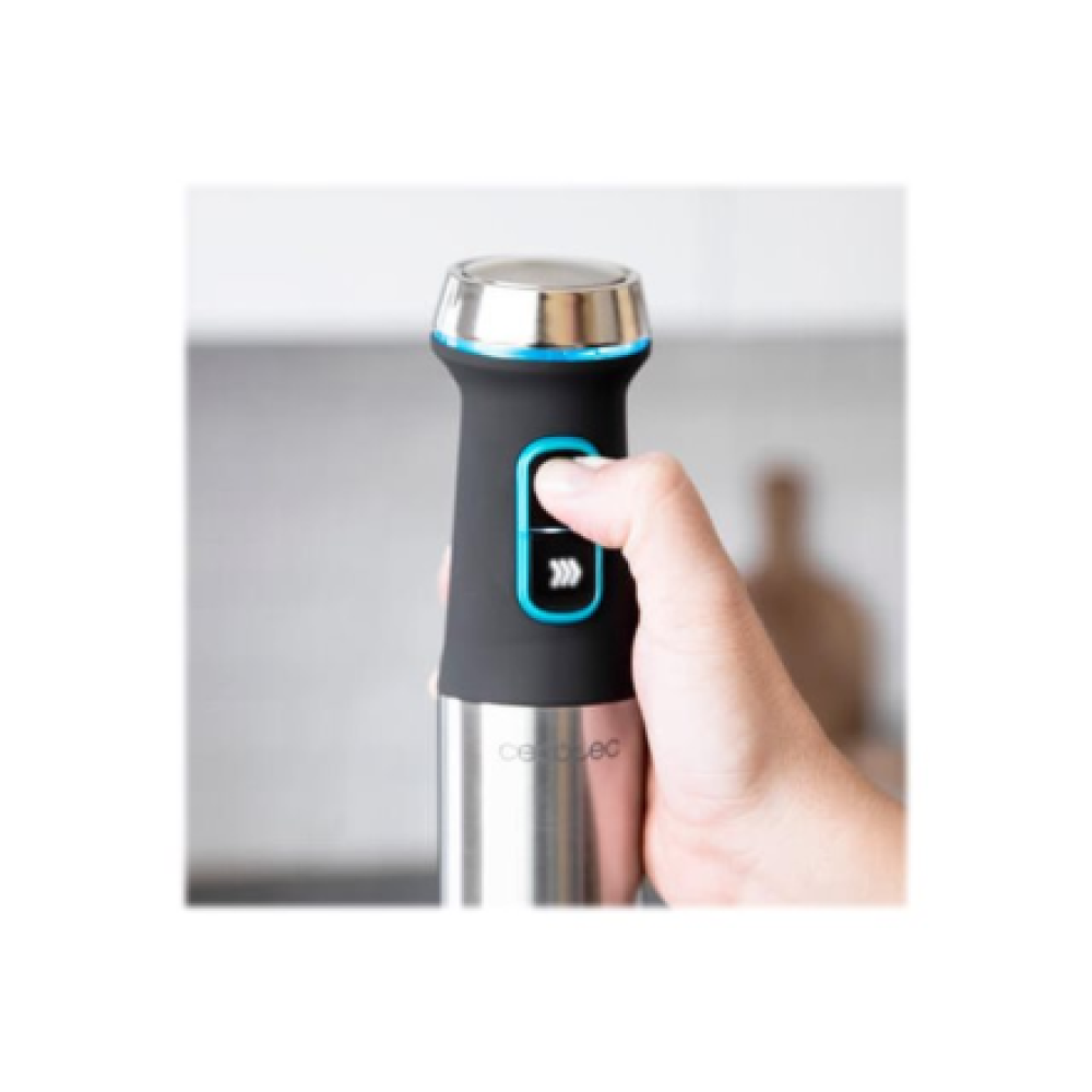 Cecotec , Hand Blender , Power TitanBlack 1200 XL PerfectCream&Crush , Hand Blender , 1200 W , Stainless steel/Black