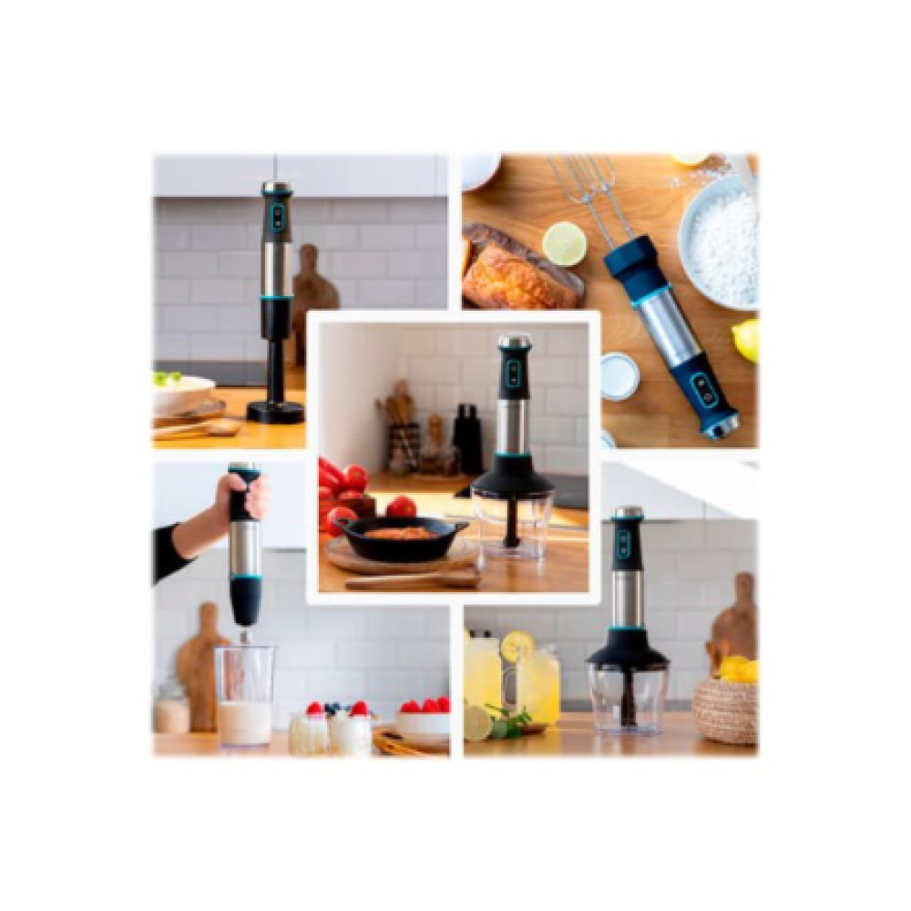 Cecotec , Hand Blender , Power TitanBlack 1200 XL PerfectCream&Crush , Hand Blender , 1200 W , Stainless steel/Black