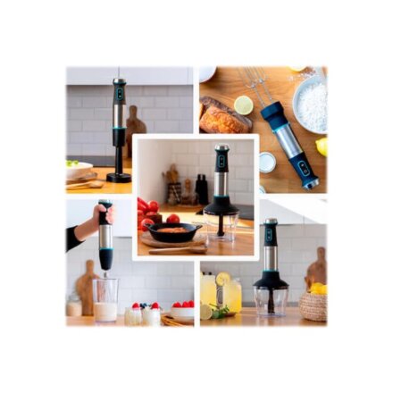 Cecotec , Hand Blender , Power TitanBlack 1200 XL PerfectCream&Crush , Hand Blender , 1200 W , Stainless steel/Black