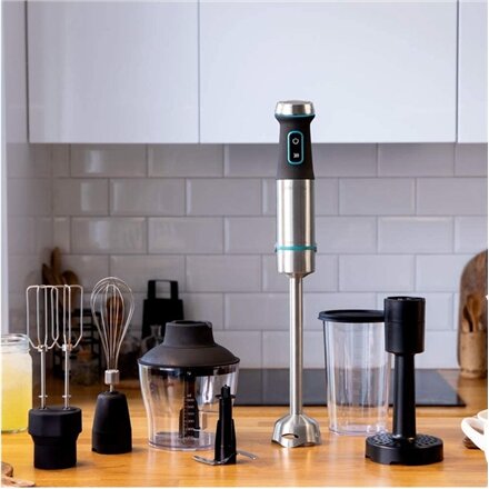 Cecotec , Hand Blender , Power TitanBlack 1200 XL PerfectCream&Crush , Hand Blender , 1200 W , Stainless steel/Black