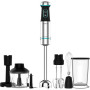 Cecotec , Hand Blender , Power TitanBlack 1200 XL PerfectCream&Crush , Hand Blender , 1200 W , Stainless steel/Black