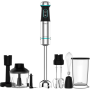 Cecotec Hand Blender , Power TitanBlack 1200 XL PerfectCream&Crush , Hand Blender , 1200 W , Number of speeds Adjustable , Turbo mode , Stainless steel/Black