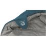 Robens , Spire II R , Sleeping Bag , 220 x 80 x 50 cm , -21/4 °C , 2 way open - YKK Auto lock , Ocean Blue