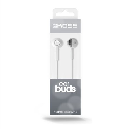 Koss , Headphones , KE5w , Wired , In-ear , White