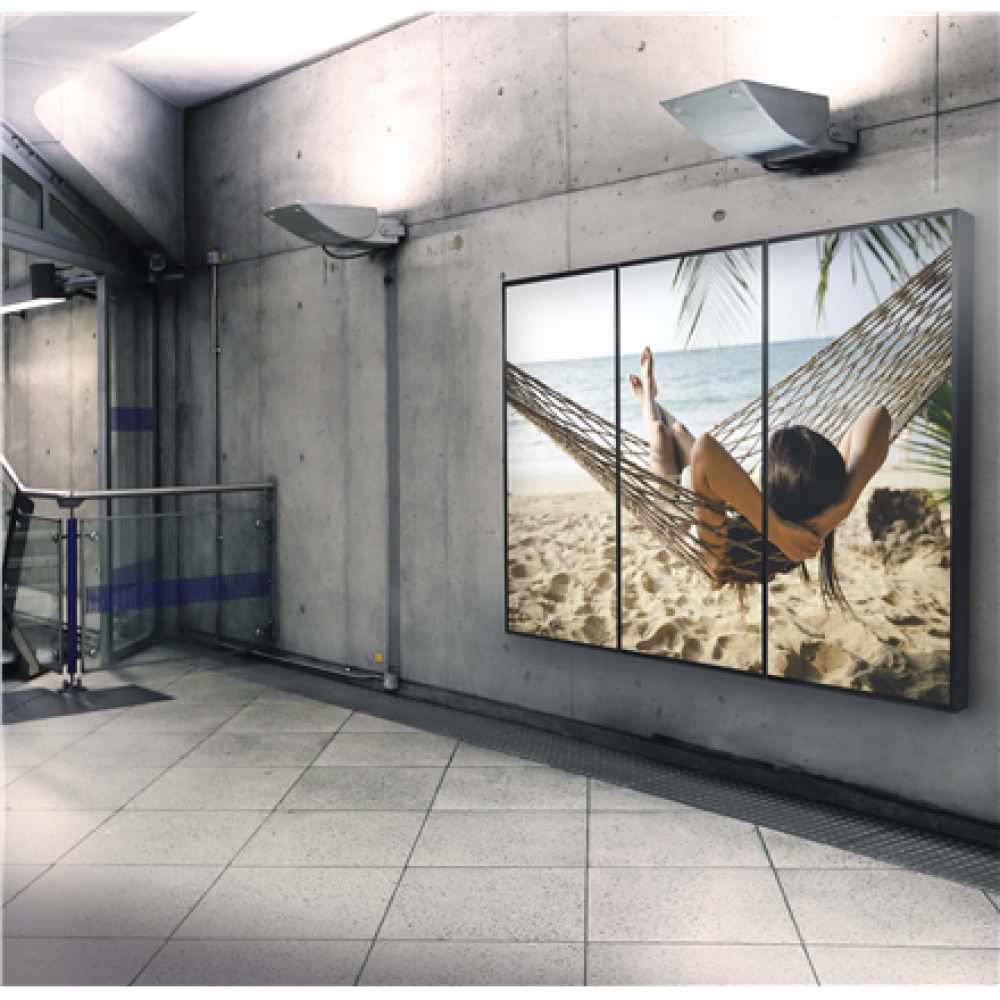 EDBAK , Wall mount , Tilt , 70-98 , Maximum weight (capacity) 130 kg , Black