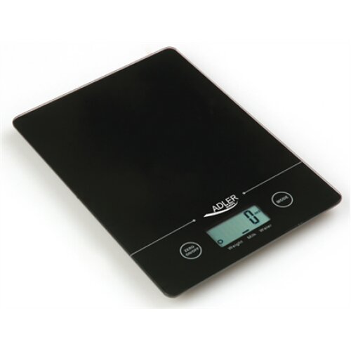 Adler , Kitchen scales , Adler AD 3138 , Maximum weight (capacity) 5 kg , Graduation 1 g , Display type LCD , Black