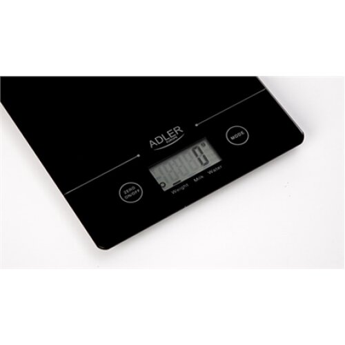 Adler , Kitchen scales , Adler AD 3138 , Maximum weight (capacity) 5 kg , Graduation 1 g , Display type LCD , Black