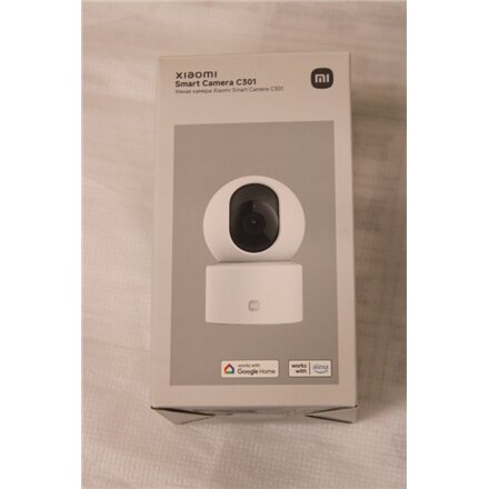 SALE OUT. Xiaomi Smart Camera C301 , Xiaomi Smart Camera , C301 , 3 month(s) , Dome , 3 MP , MJA1 security chip , H.265 , MicroSD (up to 256 GB) , USED AS DEMO, MISSING ACCESSORIES