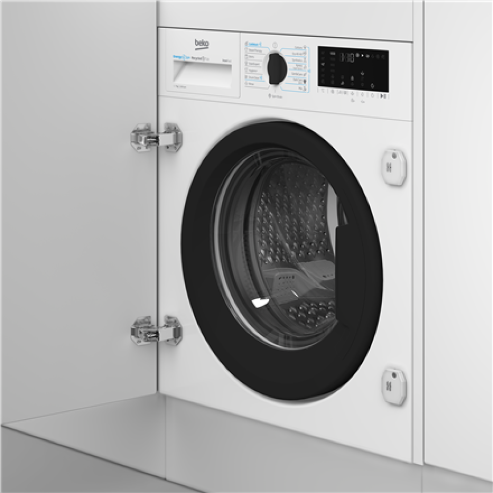 BEKO Washing machine , B3WBT671415W , Energy efficiency class A , Front loading , Washing capacity 7 kg , 1200 RPM , Depth 55 cm , Width 60 cm , Digital , Steam function