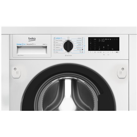 BEKO , Washing machine , B3WBT671415W , Energy efficiency class A , Front loading , Washing capacity 7 kg , 1200 RPM , Depth 55 cm , Width 60 cm , Digital , Steam function