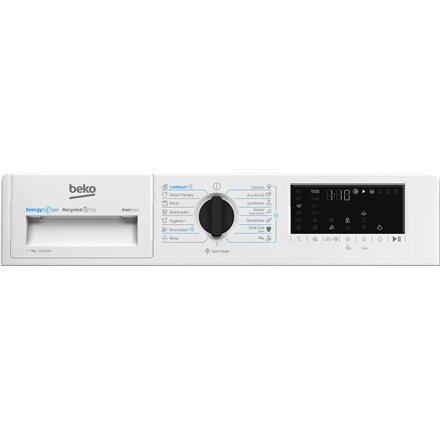 BEKO , Washing machine , B3WBT671415W , Energy efficiency class A , Front loading , Washing capacity 7 kg , 1200 RPM , Depth 55 cm , Width 60 cm , Digital , Steam function