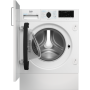 BEKO Washing machine , B3WBT671415W , Energy efficiency class A , Front loading , Washing capacity 7 kg , 1200 RPM , Depth 55 cm , Width 60 cm , Digital , Steam function