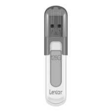 Lexar , Flash drive , JumpDrive V100 , 128 GB , USB 3.0 , Grey
