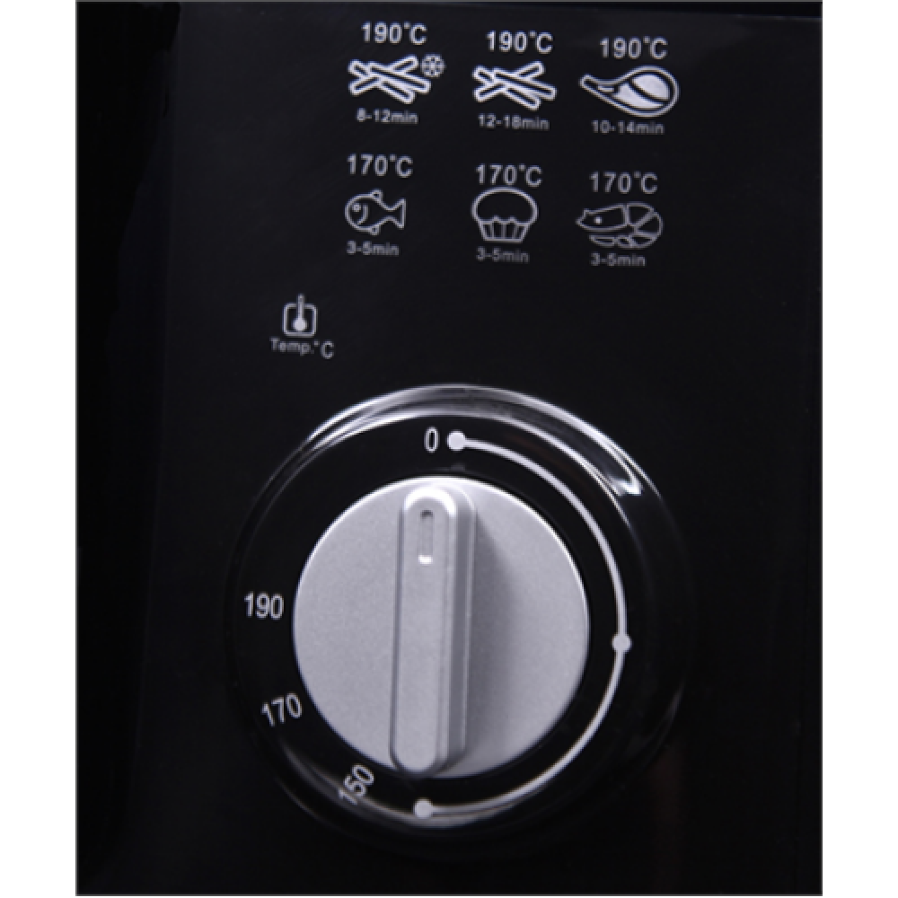 Mesko , Deep fryer , MS 4908 , Power 1800 W , Capacity 2.5 L , Black