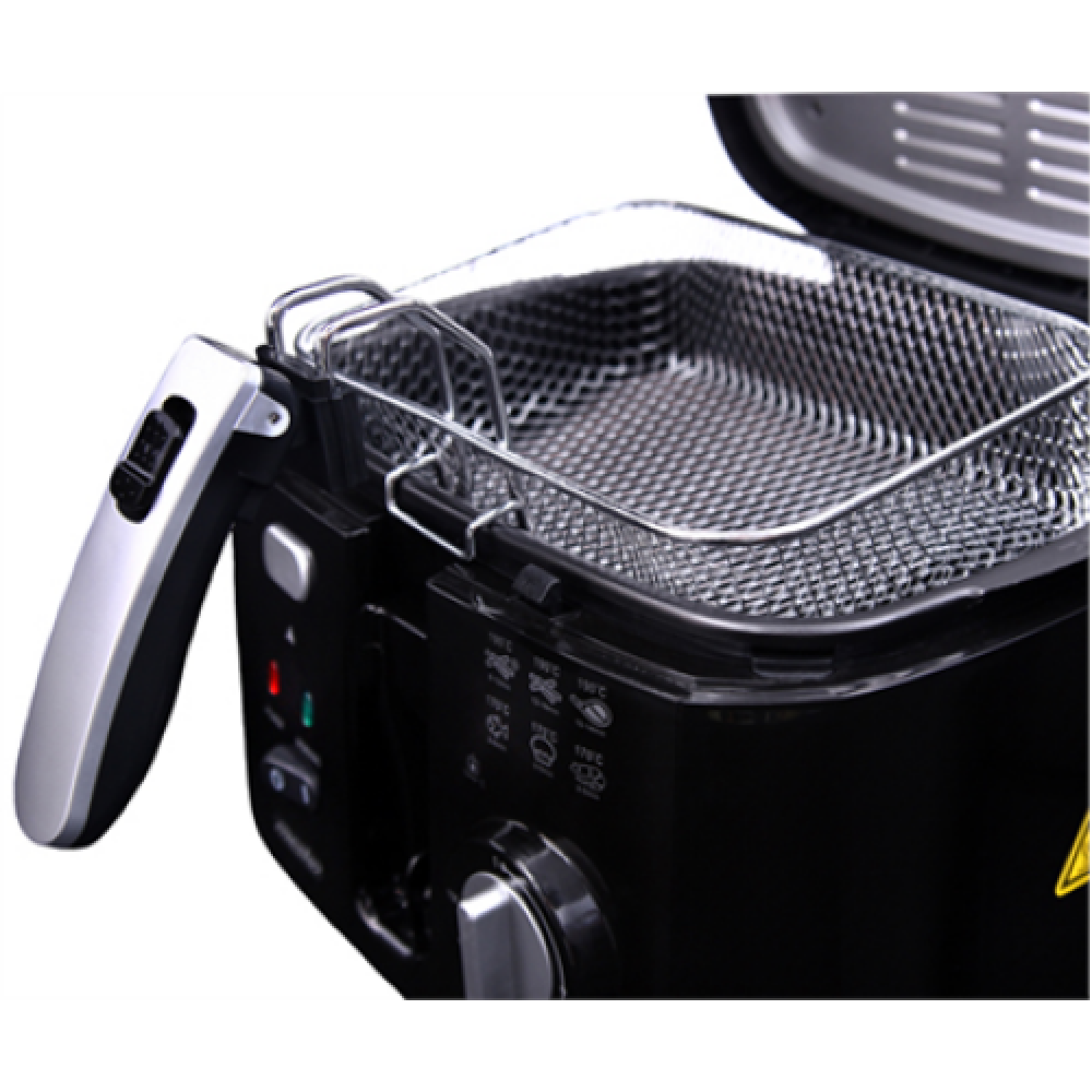 Mesko , Deep fryer , MS 4908 , Power 1800 W , Capacity 2.5 L , Black