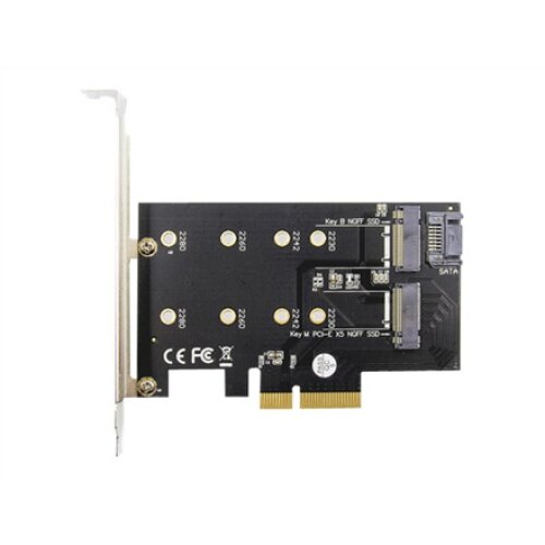 Digitus , M.2 NGFF / NVMe SSD PCI Express 3.0 (x4) Add-On Card , DS-33170