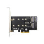Digitus , M.2 NGFF / NVMe SSD PCI Express 3.0 (x4) Add-On Card , DS-33170