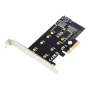 Digitus , M.2 NGFF / NVMe SSD PCI Express 3.0 (x4) Add-On Card , DS-33170