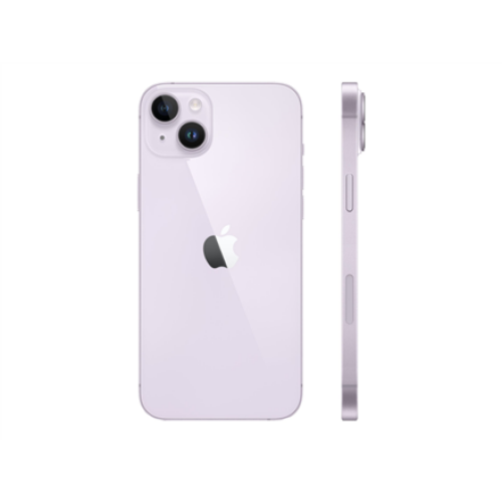 Apple iPhone 14 Plus Purple, 6.7 , Super Retina XDR display, 2778 x 1284 pixels, Apple, A15 Bionic (5 nm), Internal RAM 6 GB, 512 GB, Dual SIM, Nano-SIM, 5G, Main camera 12+12 MP, Secondary camera 12 MP, iOS, 16, 4323 mAh