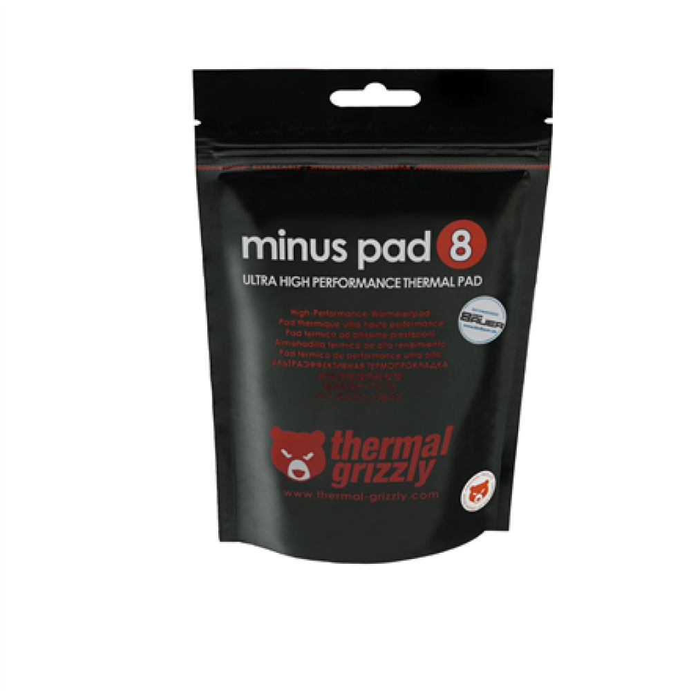 Thermal Grizzly , Minus Pad 8 (100 x 100 x 1.5 mm) , N/A