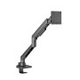 EDBAK Desk Mount , DMV01 , Height adjustment, Tilt , 19-49 , Maximum weight (capacity) 20 kg , Black