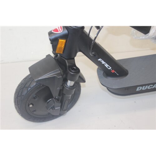 SALE OUT. , Ducati branded , Electric Scooter PRO-II EVO , 350 W , 6-25 km/h , 10 , 6 month(s) , Black , USED, REFURBISHED, SCRATCHED