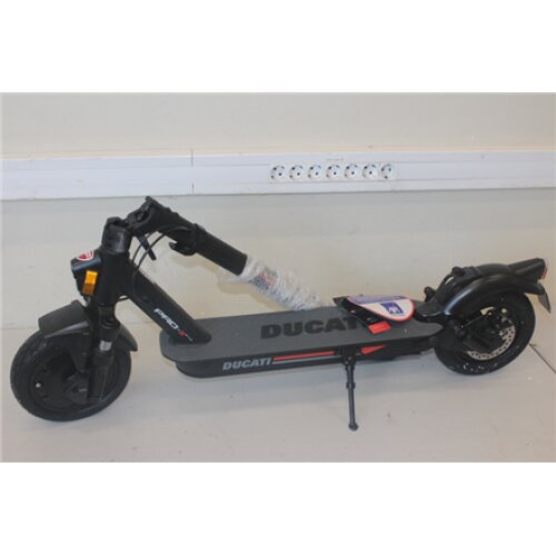 SALE OUT. , Ducati branded , Electric Scooter PRO-II EVO , 350 W , 6-25 km/h , 10 , 6 month(s) , Black , USED, REFURBISHED, SCRATCHED