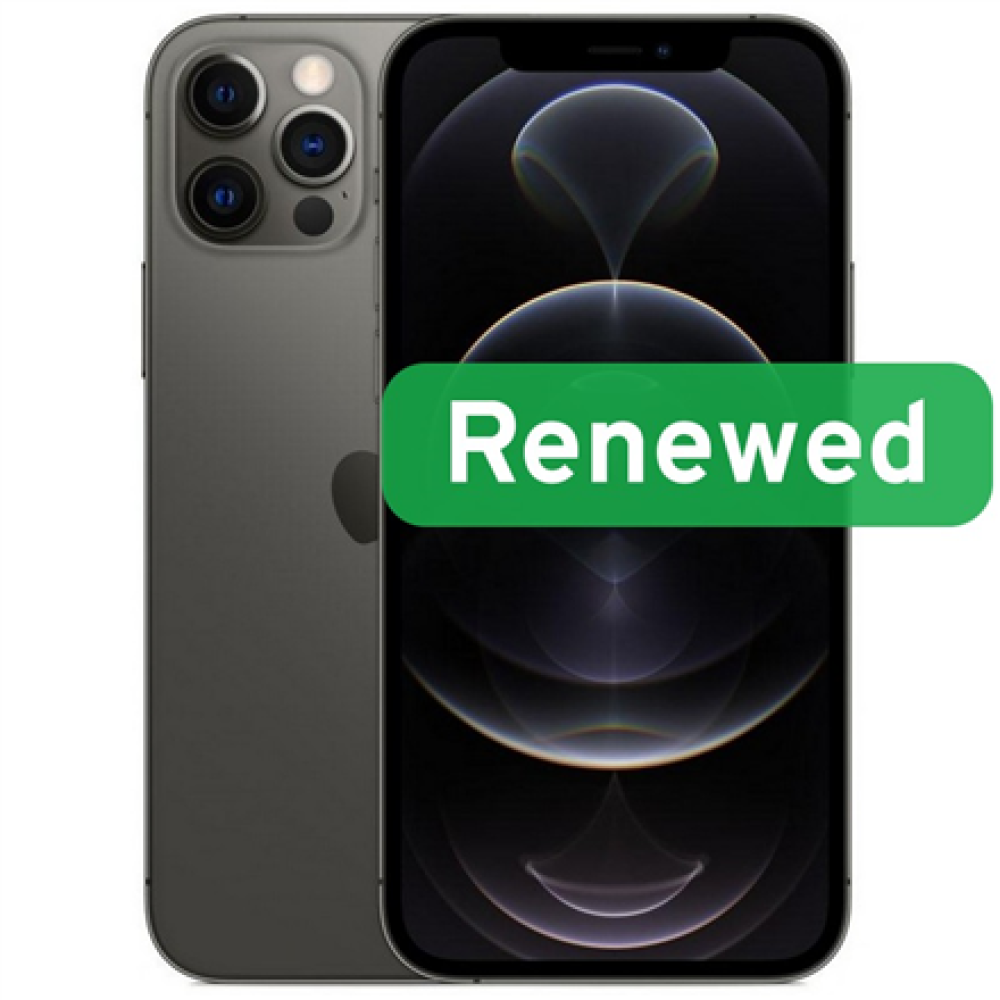 Apple Renewed Grade B , Apple iPhone 12 Pro Max , Black , 6.7 , Super Retina XDR OLED , 128 GB , 5G , iOS