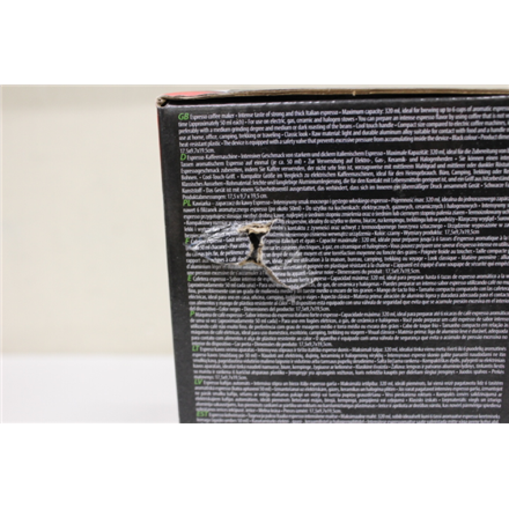 SALE OUT. Adler AD 4421 Espresso coffee maker, 320ml, Black , Adler , Espresso Coffee Maker , AD 4421 , Black , DAMAGED PACKAGING