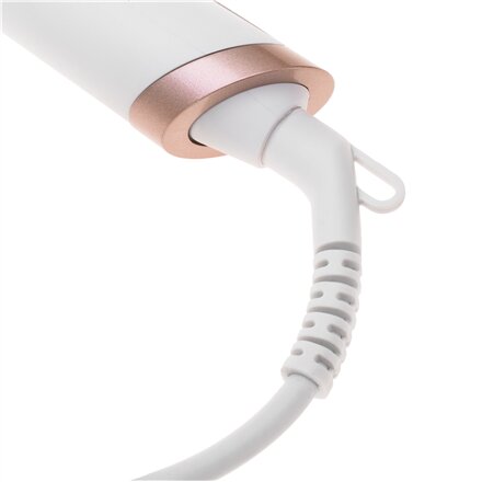 Adler Conical curling iron , AD 2119 , Barrel diameter 12-25 mm , Temperature (min) 120 °C , Temperature (max) 200 °C , Number of heating levels 5 , 45 W , White/Pink