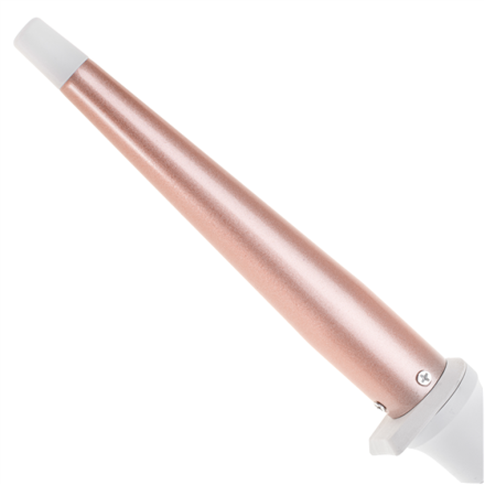 Adler Conical curling iron , AD 2119 , Barrel diameter 12-25 mm , Temperature (min) 120 °C , Temperature (max) 200 °C , Number of heating levels 5 , 45 W , White/Pink