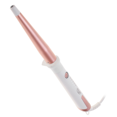 Adler Conical curling iron , AD 2119 , Barrel diameter 12-25 mm , Temperature (min) 120 °C , Temperature (max) 200 °C , Number of heating levels 5 , 45 W , White/Pink
