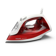 Philips Steam Iron , DST2010/40 2000 Series , Steam Iron , 2000 W , Water tank capacity 250 ml , Continuous steam 25 g/min , Steam boost performance 100 g/min , Red