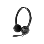 Natec , Canary Go , Headset , Wired , On-Ear , Microphone , Noise canceling , Black