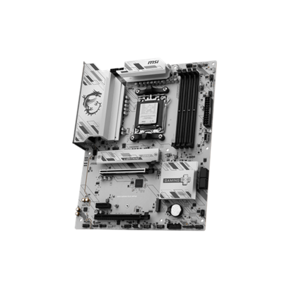 MSI B850 GAMING PLUS WIFI6E , Processor family AMD , Processor socket AM5 , DDR5 , Supported hard disk drive interfaces SATA, M.2 , Number of SATA connectors 4