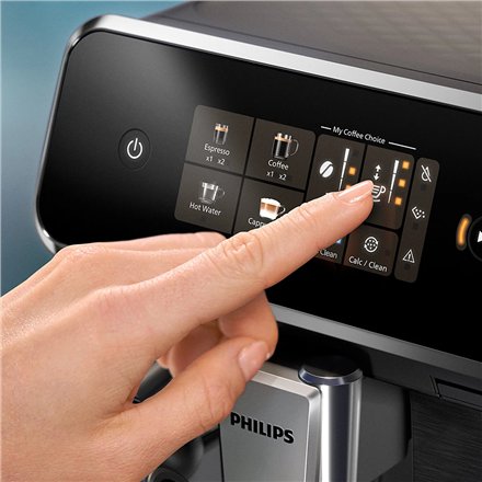 Philips Coffee Maker , EP2330/10 2300 series , Pump pressure 15 bar , Built-in milk frother , Fully Automatic , Black