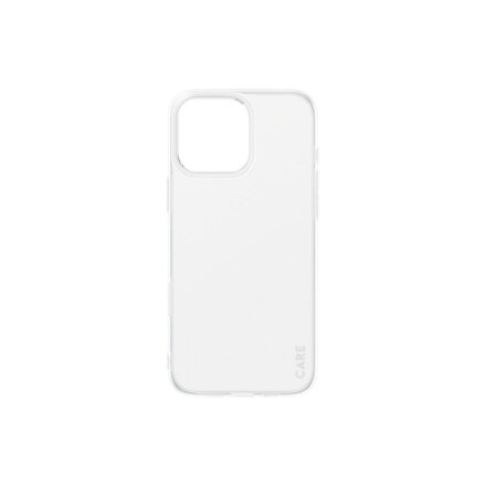 CARE Fashionable Case , Back cover , Apple , iPhone 16 Pro Max , Recycled plastic , Transparent , X-Ray Soft Basic