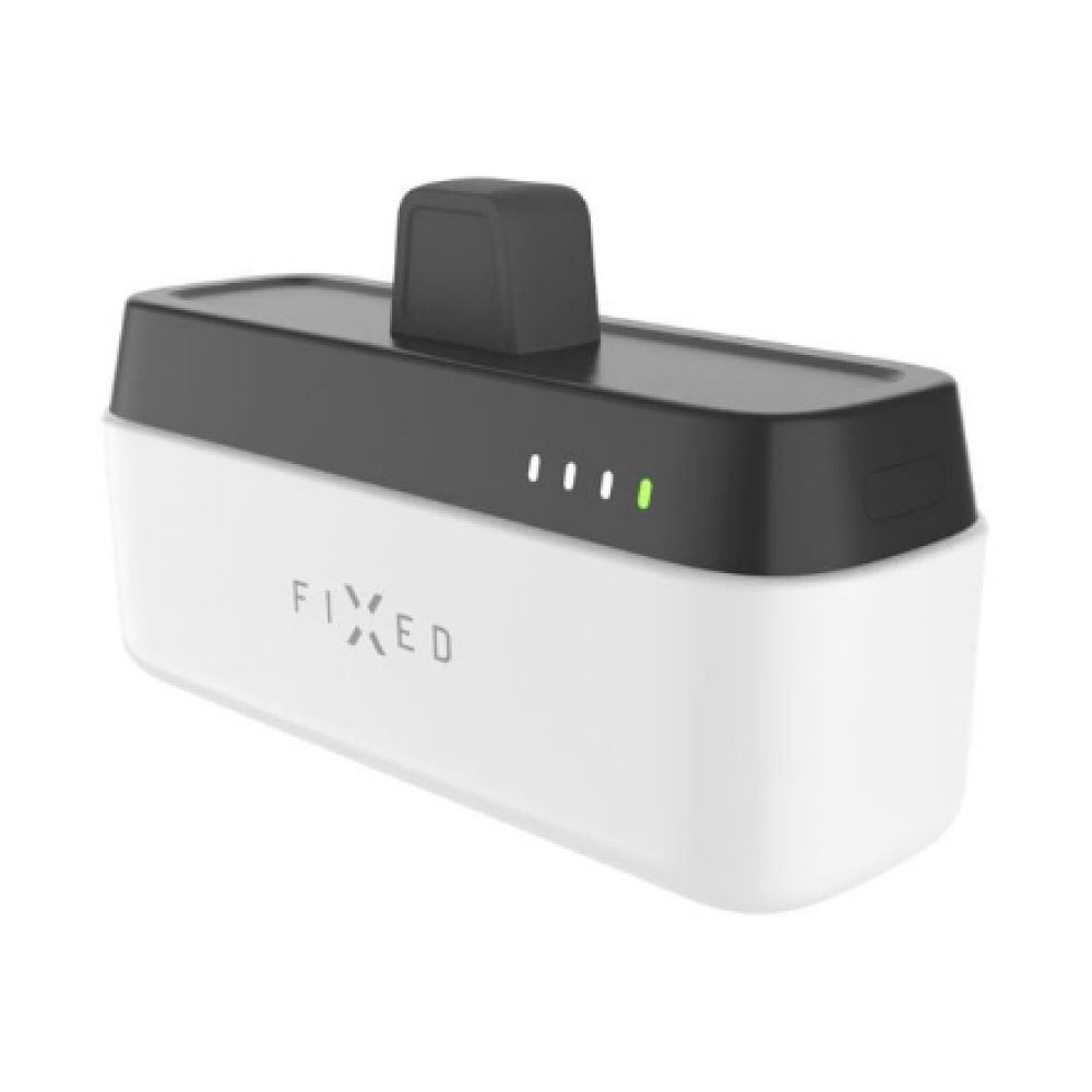 Fixed , Zen 5 Plug-in 20W Powerbank , FIXZEN-5PL-WH , 5000 mAh , USB-C: DC 5V/3A, 9V/2.22A, 12V/1.67A 20W MAX , White