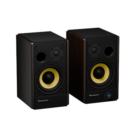 Genesis 2.0 Speakers , Arsen 502BT , 60 W , Bluetooth , Wireless connection , Brown