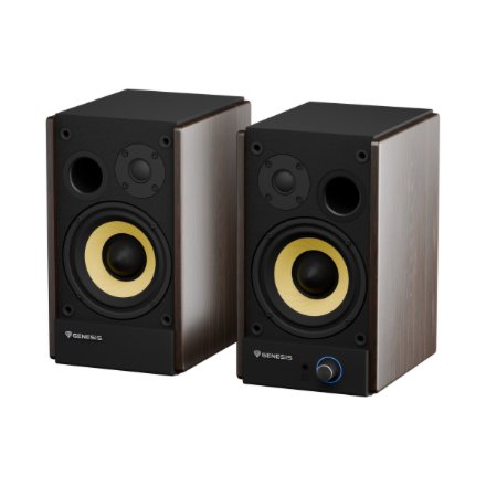 Genesis 2.0 Speakers , Arsen 502BT , 60 W , Bluetooth , Wireless connection , Brown