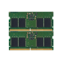 Kingston , 16 Kit (8GBx2) GB , DDR5 , 5600 MHz , Notebook , Registered No , ECC No
