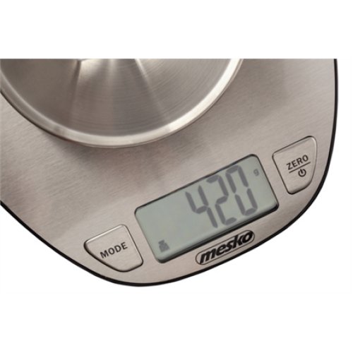 Mesko , Kitchen Scale , MS 3152 , Maximum weight (capacity) 5 kg , Graduation 1 g , Display type LCD , Stainless steel
