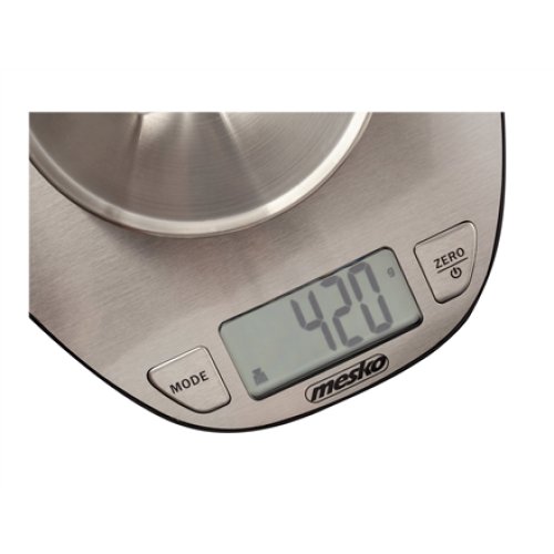 Mesko , Kitchen Scale , MS 3152 , Maximum weight (capacity) 5 kg , Graduation 1 g , Display type LCD , Stainless steel
